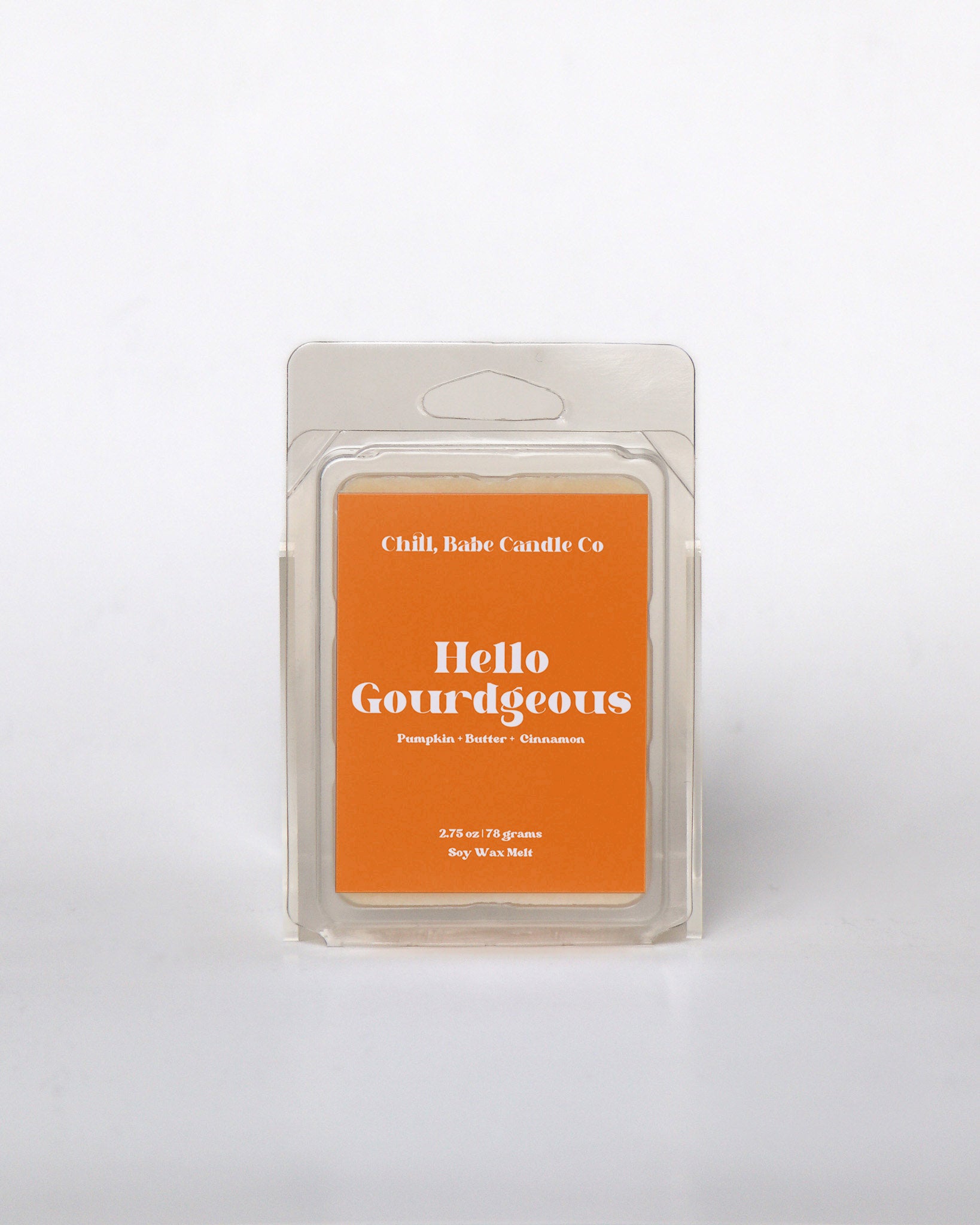 Hello Gourdgeous Wax Melt | Pumpkin + Butter + Cinnamon