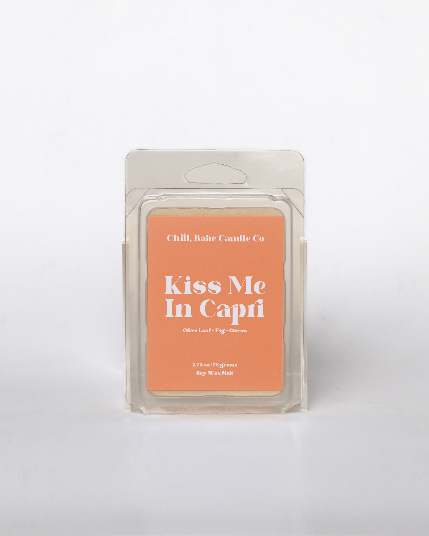 Kiss Me In Capri Wax Melt | Olive Leaf + Fig + Citron