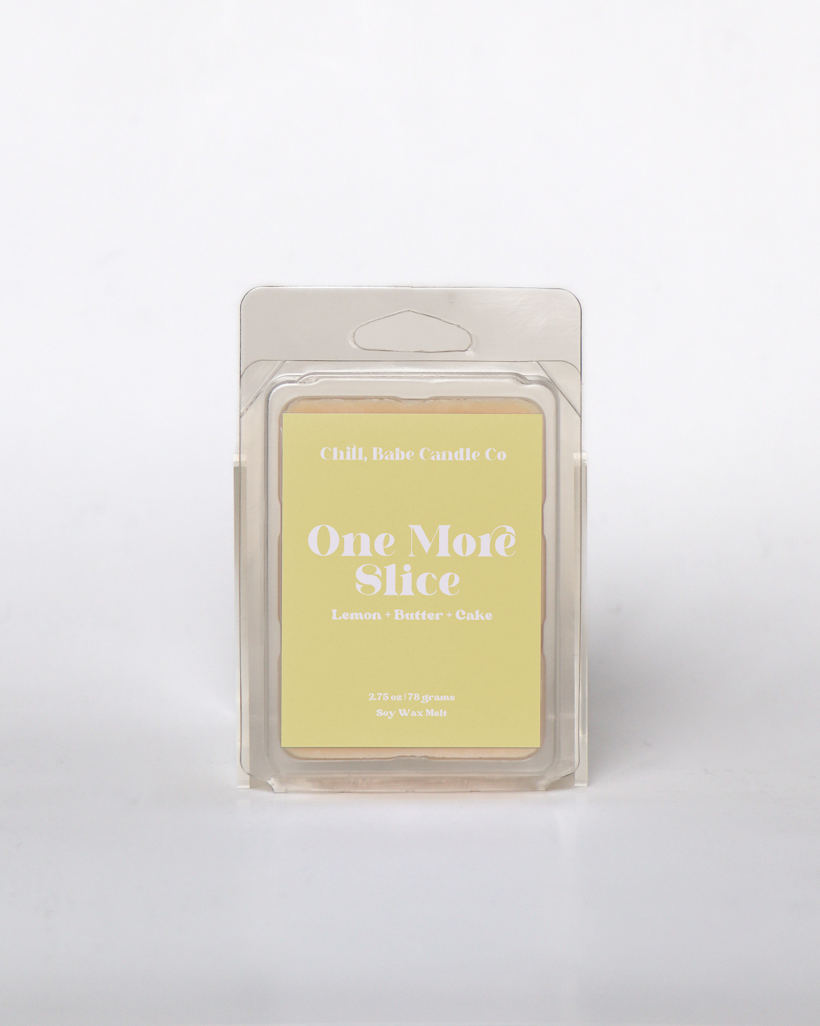 One More Slice Wax Melt | Lemon + Butter + Cake