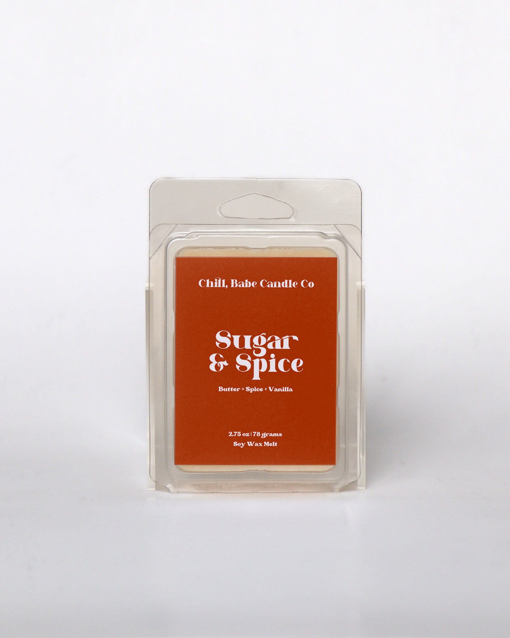 Sugar & Spice Wax Melt | Butter + Spice + Vanilla